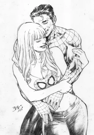 Ed Benes Original Art - Page 599