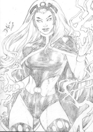 Ed Benes Original Art - Page 613