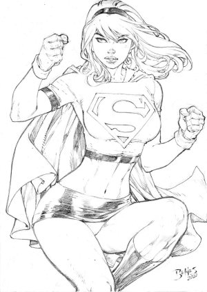 Ed Benes Original Art - Page 614