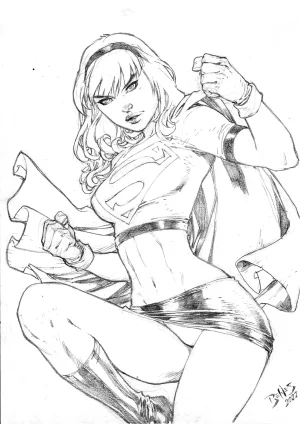 Ed Benes Original Art - Page 615