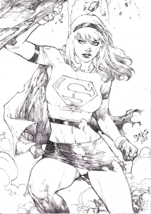 Ed Benes Original Art - Page 620