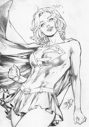 Ed Benes Original Art - Page 623