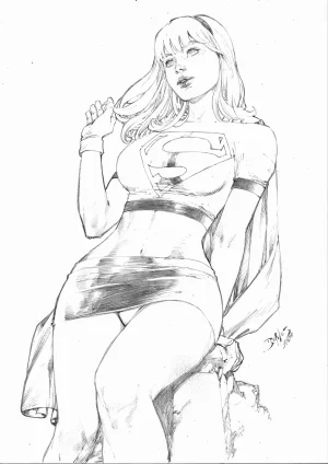 Ed Benes Original Art - Page 627