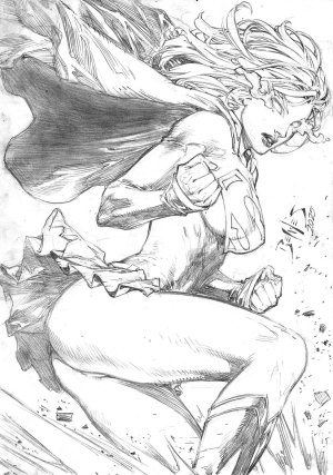 Ed Benes Original Art - Page 630