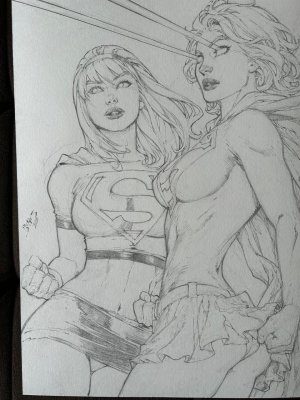 Ed Benes Original Art - Page 632