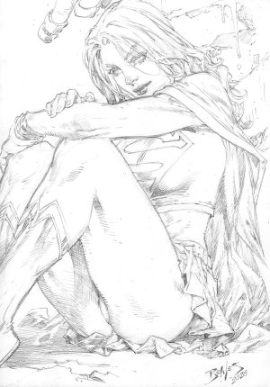 Ed Benes Original Art - Page 636