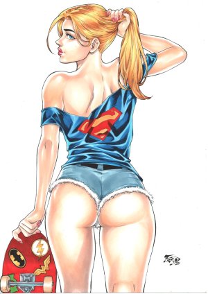 Ed Benes Original Art - Page 637