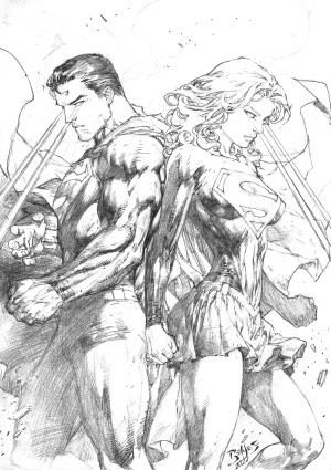 Ed Benes Original Art - Page 642