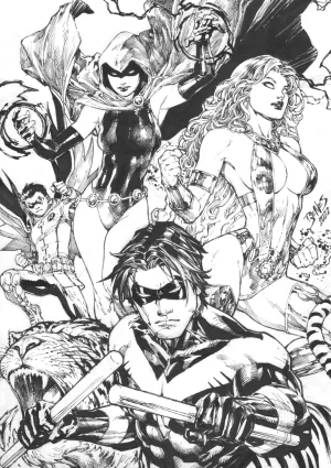 Ed Benes Original Art - Page 645