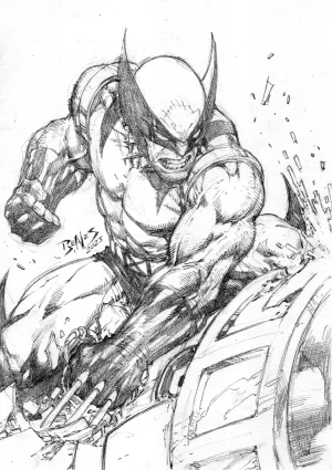 Ed Benes Original Art - Page 668