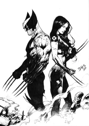 Ed Benes Original Art - Page 693