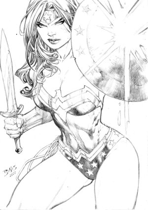 Ed Benes Original Art - Page 702