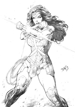 Ed Benes Original Art - Page 704