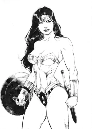 Ed Benes Original Art - Page 710