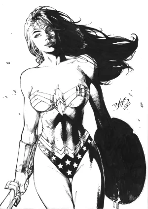 Ed Benes Original Art - Page 718