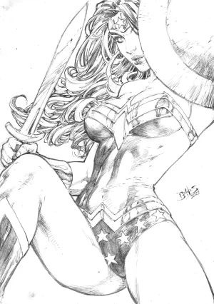 Ed Benes Original Art - Page 719