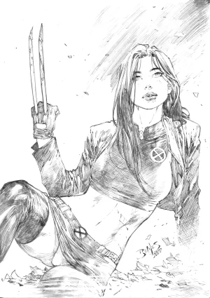 Ed Benes Original Art - Page 735