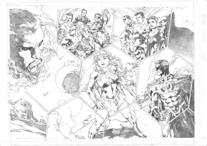 Ed Benes Original Art - Page 74