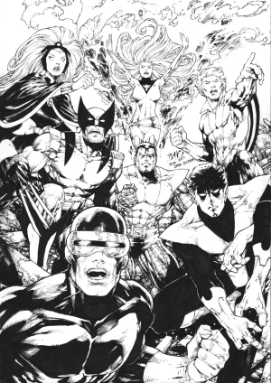 Ed Benes Original Art - Page 749