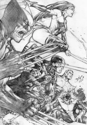 Ed Benes Original Art - Page 751