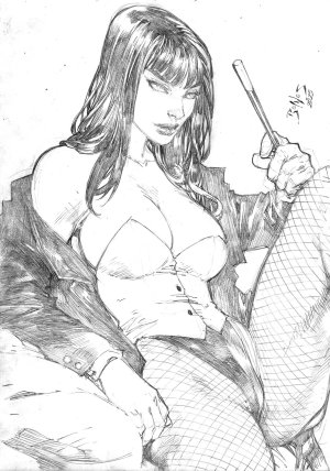 Ed Benes Original Art - Page 764