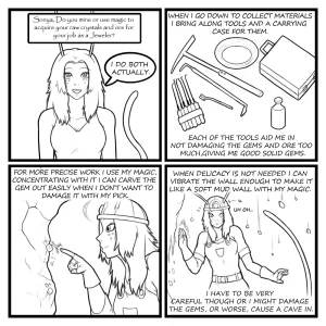 Eldrik Fairies vs Tentacles - Character Questions - Page 142