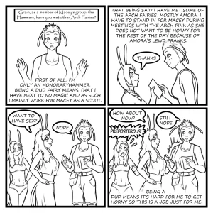 Eldrik Fairies vs Tentacles - Character Questions - Page 161