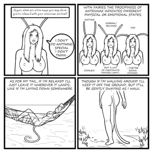 Eldrik Fairies vs Tentacles - Character Questions - Page 167