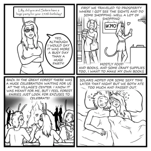 Eldrik Fairies vs Tentacles - Character Questions - Page 168