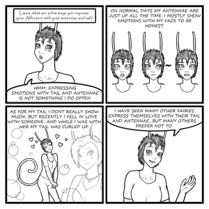 Eldrik Fairies vs Tentacles - Character Questions - Page 170