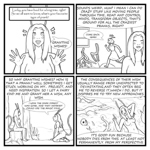 Eldrik Fairies vs Tentacles - Character Questions - Page 179