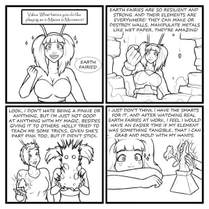 Eldrik Fairies vs Tentacles - Character Questions - Page 261