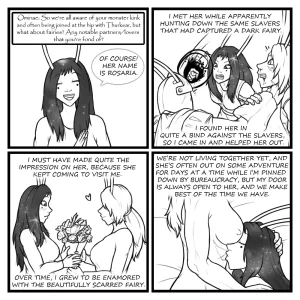 Eldrik Fairies vs Tentacles - Character Questions - Page 291
