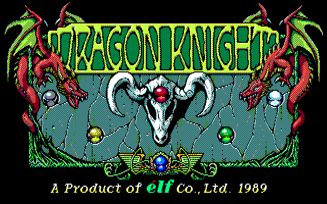 élfNEC PC-98Dragon Knight GAME CG JP CG - Image 2