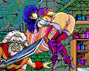 élfNEC PC-98Dragon Knight GAME CG JP CG - Page 46