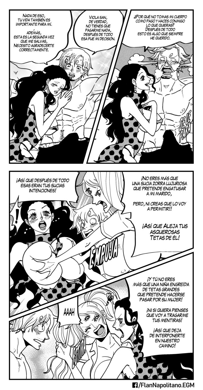 ElizaGM Flan Napolitano - Capítulo 10 - Arreciando de pasión One Piece - Image 22