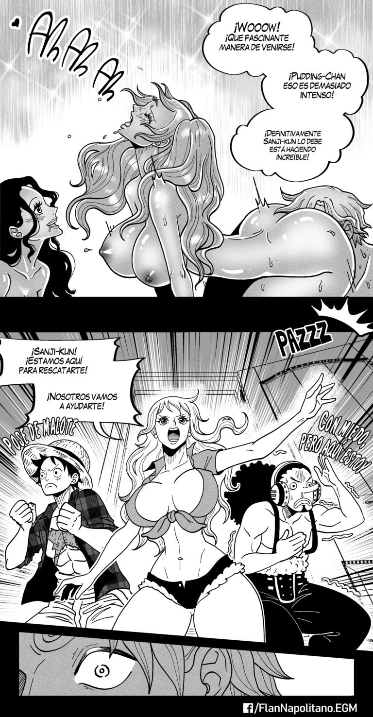 ElizaGM Flan Napolitano - Capítulo 10 - Arreciando de pasión One Piece - Image 34