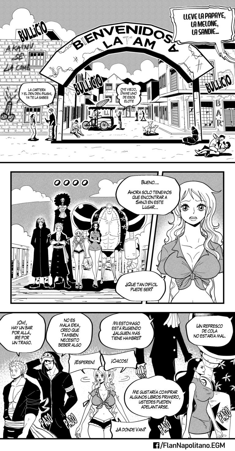 ElizaGM Flan Napolitano - Capítulo 10 - Arreciando de pasión One Piece - Image 4