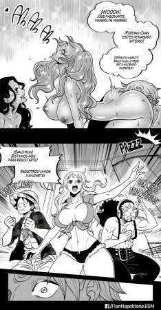 ElizaGM Flan Napolitano - Capítulo 10 - Arreciando de pasión One Piece - Page 34