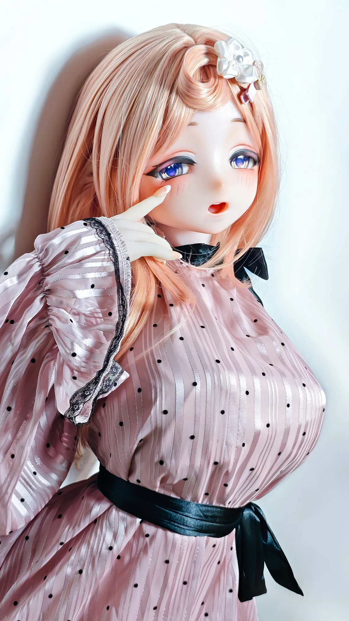 Elsa Babe-144CM-M Pink AHR023 Suwabe Haruka-Ambiguous Pull-and-Tug 2026.06.01 爱莎贝儿-144CM-M 粉肤 AHR023 诹访部晴香Suwabe Haruka-暧昧拉扯 2026.06.01 - Image 1