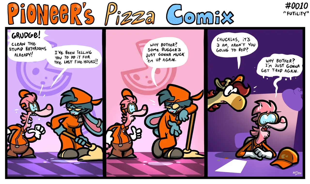 ENFman Pioneers Pizza Comix - Image 10