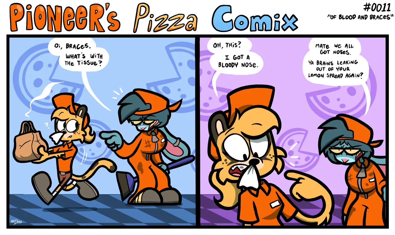 ENFman Pioneers Pizza Comix - Image 11