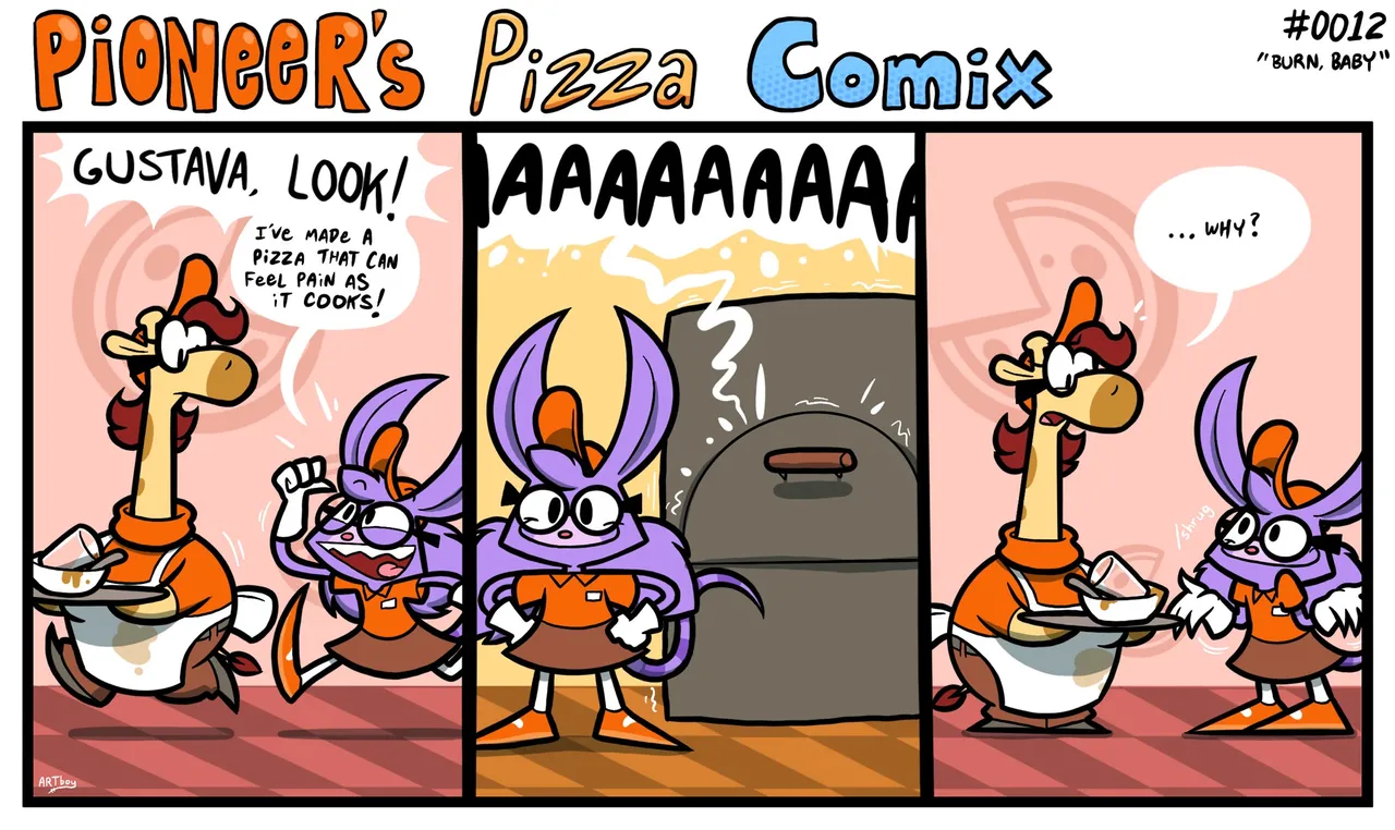 ENFman Pioneers Pizza Comix - Image 12