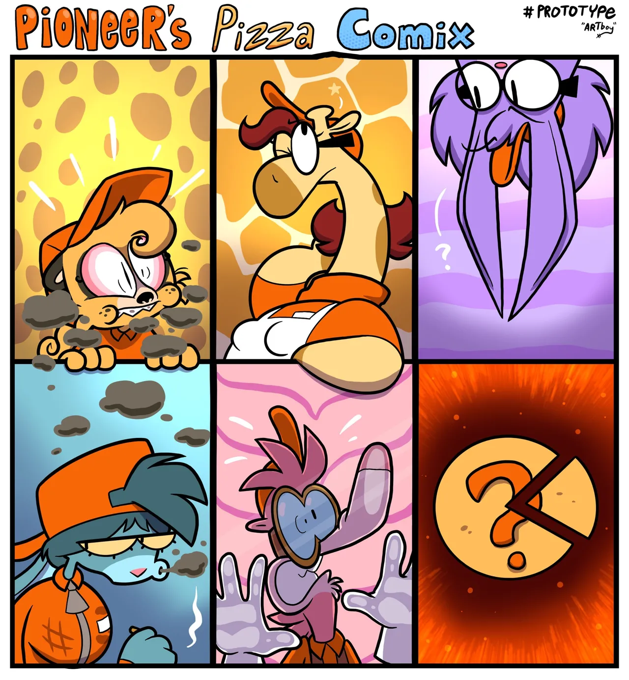 ENFman Pioneers Pizza Comix - Image 131
