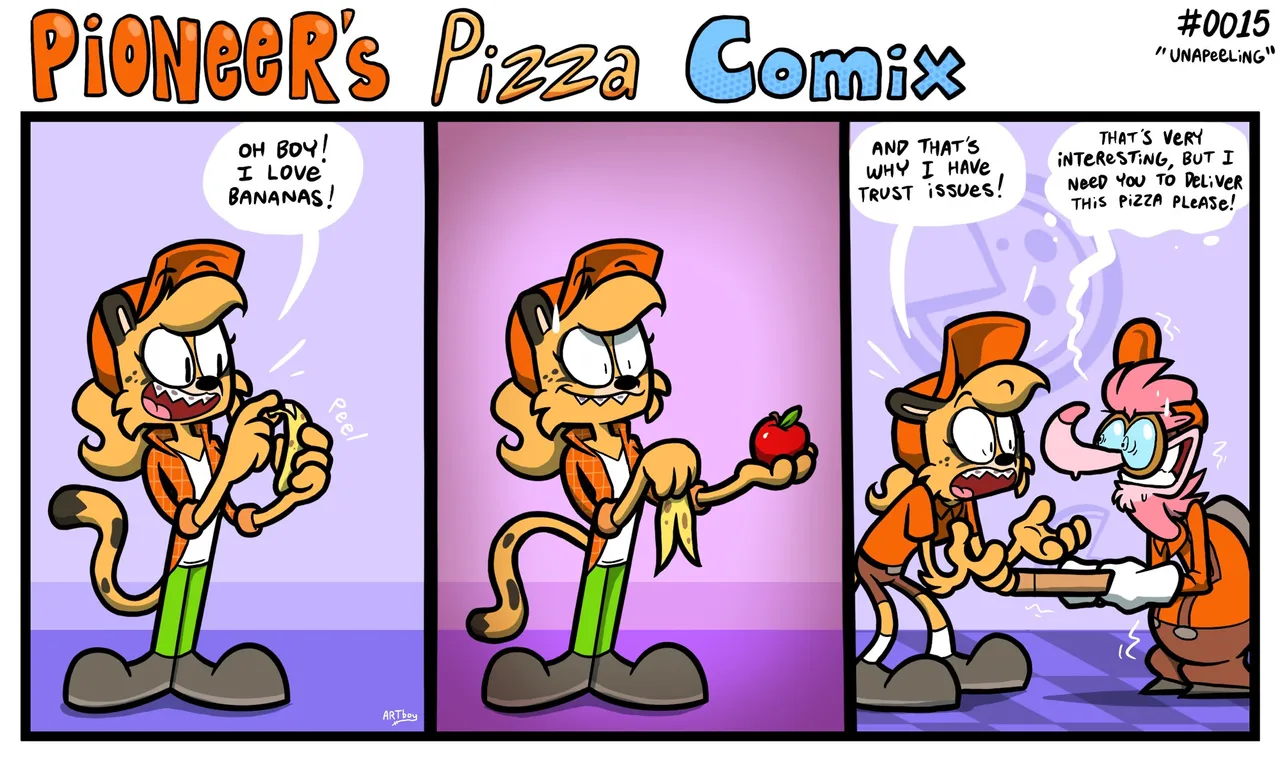 ENFman Pioneers Pizza Comix - Image 15