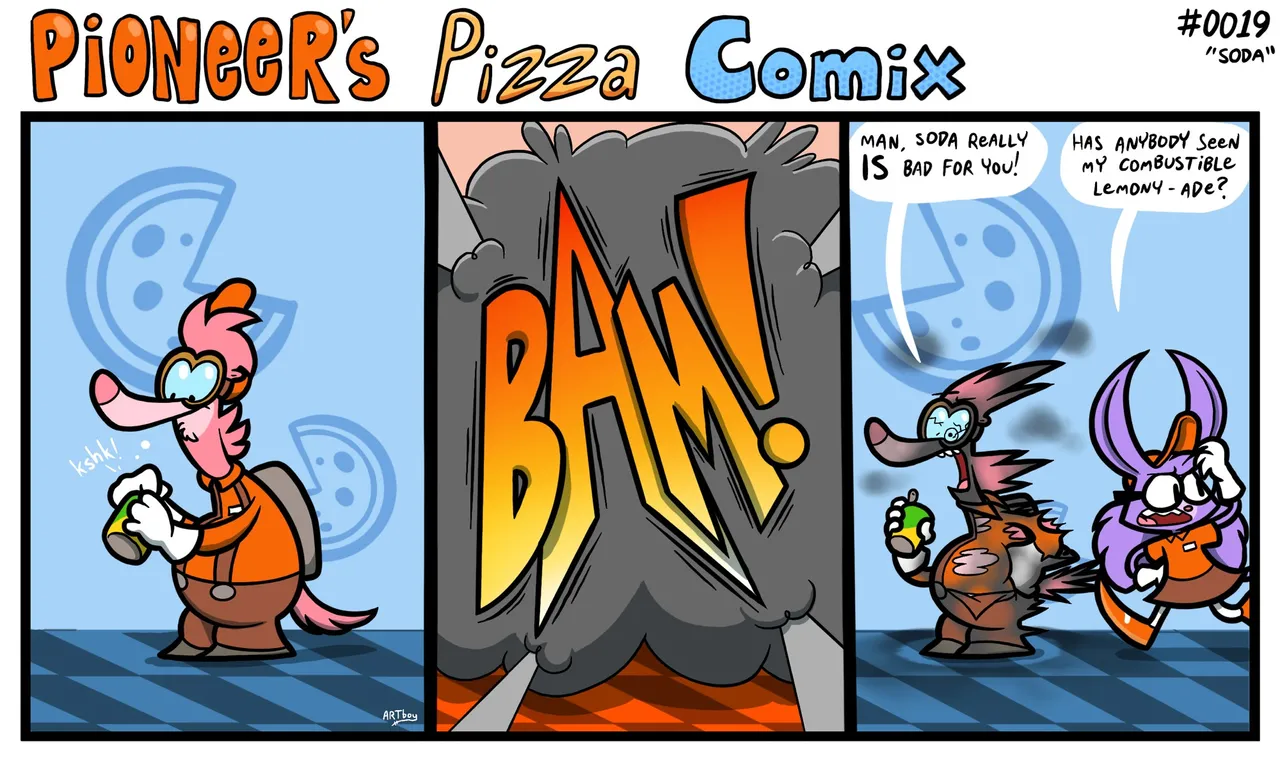 ENFman Pioneers Pizza Comix - Image 19