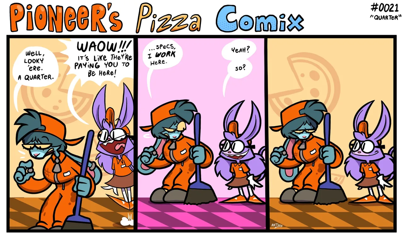 ENFman Pioneers Pizza Comix - Image 21