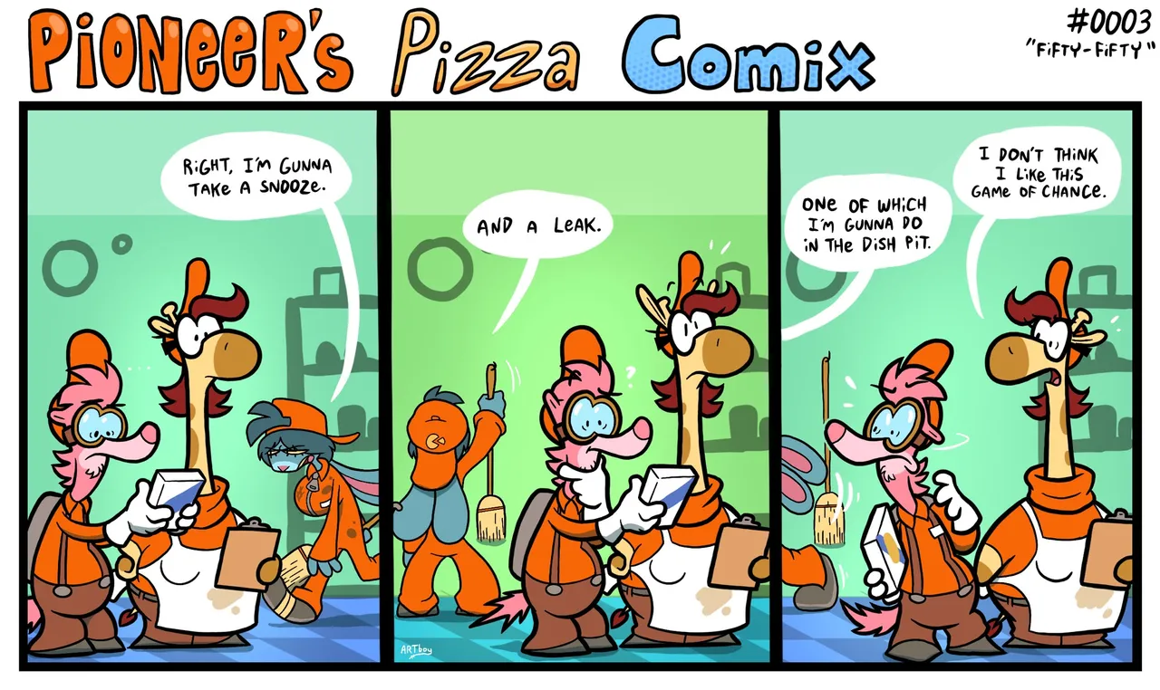 ENFman Pioneers Pizza Comix - Image 3