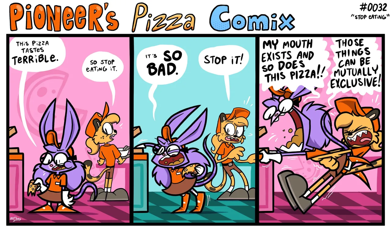 ENFman Pioneers Pizza Comix - Image 32