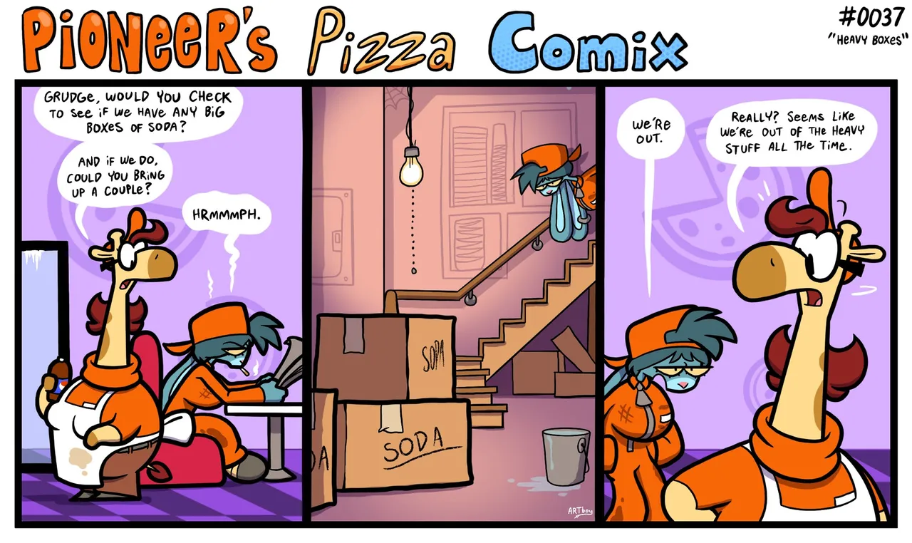 ENFman Pioneers Pizza Comix - Image 37